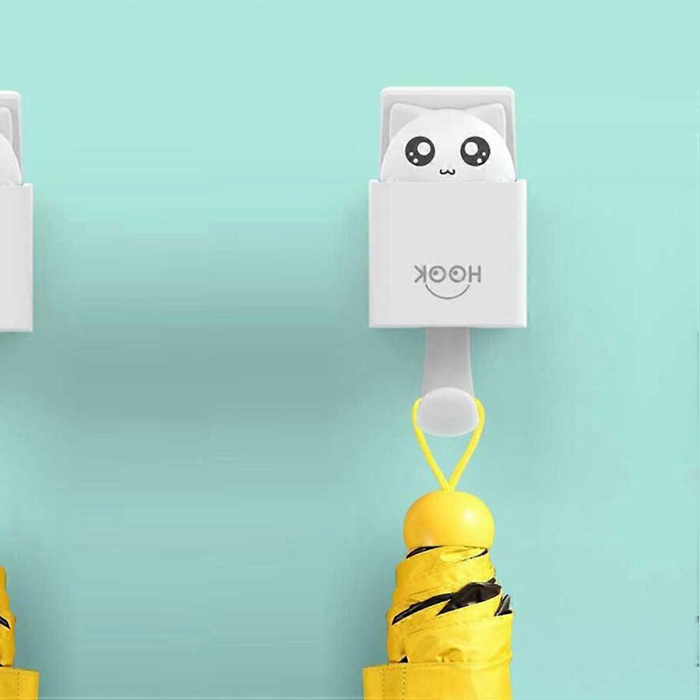 Strong Adhesive Hook Creative Household Cat Design Gravity Sensor Hook 1Pcs