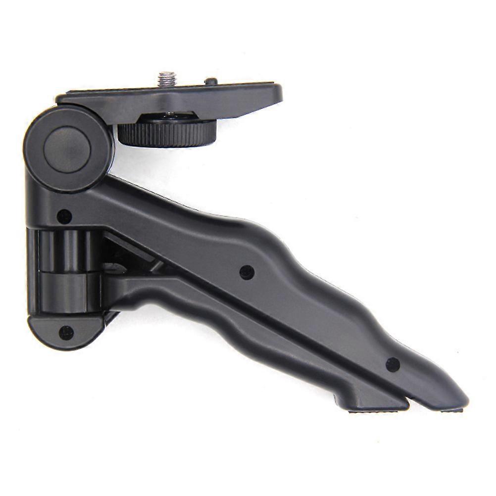 Handheld Tripod Portable Mini Tripod Mount for Content Creators Vlogging Stable Camera Mounting Black 1Pcs