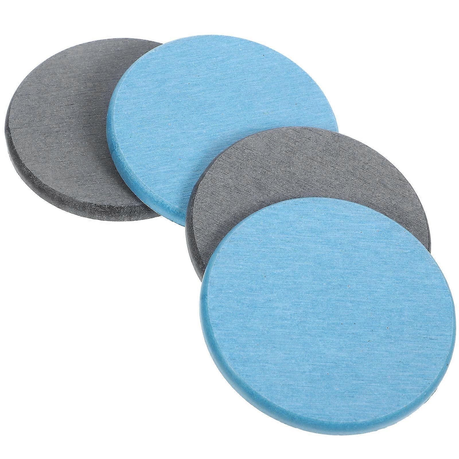 Diatomite Coaster Water Absorbent Function with 4Pcs Round Cup Mats