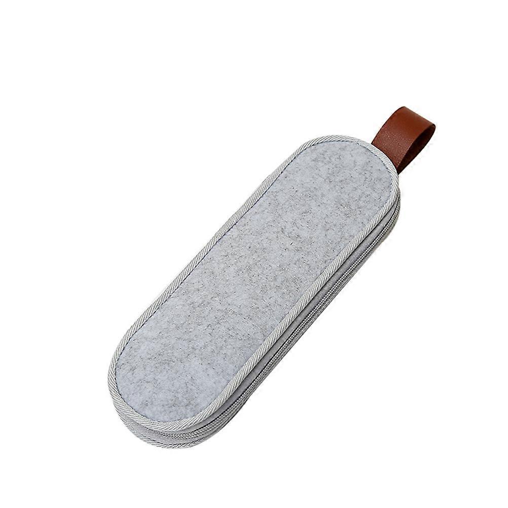 Forks Bag for Storage Use 2Pcs Lightweight Felt Cloth Portable Tableware Pouch