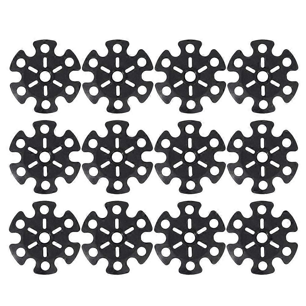 Hiking Pole Protector Snowflake Disk Covers for 36Pcs Outdoor Climbing Poles