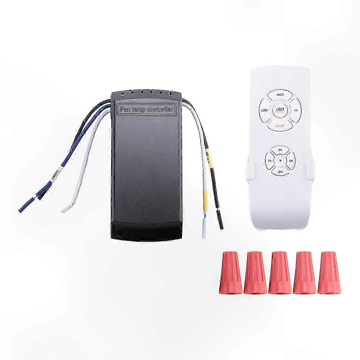Remote Control for Ceiling Fans with Timer and Speed Settings