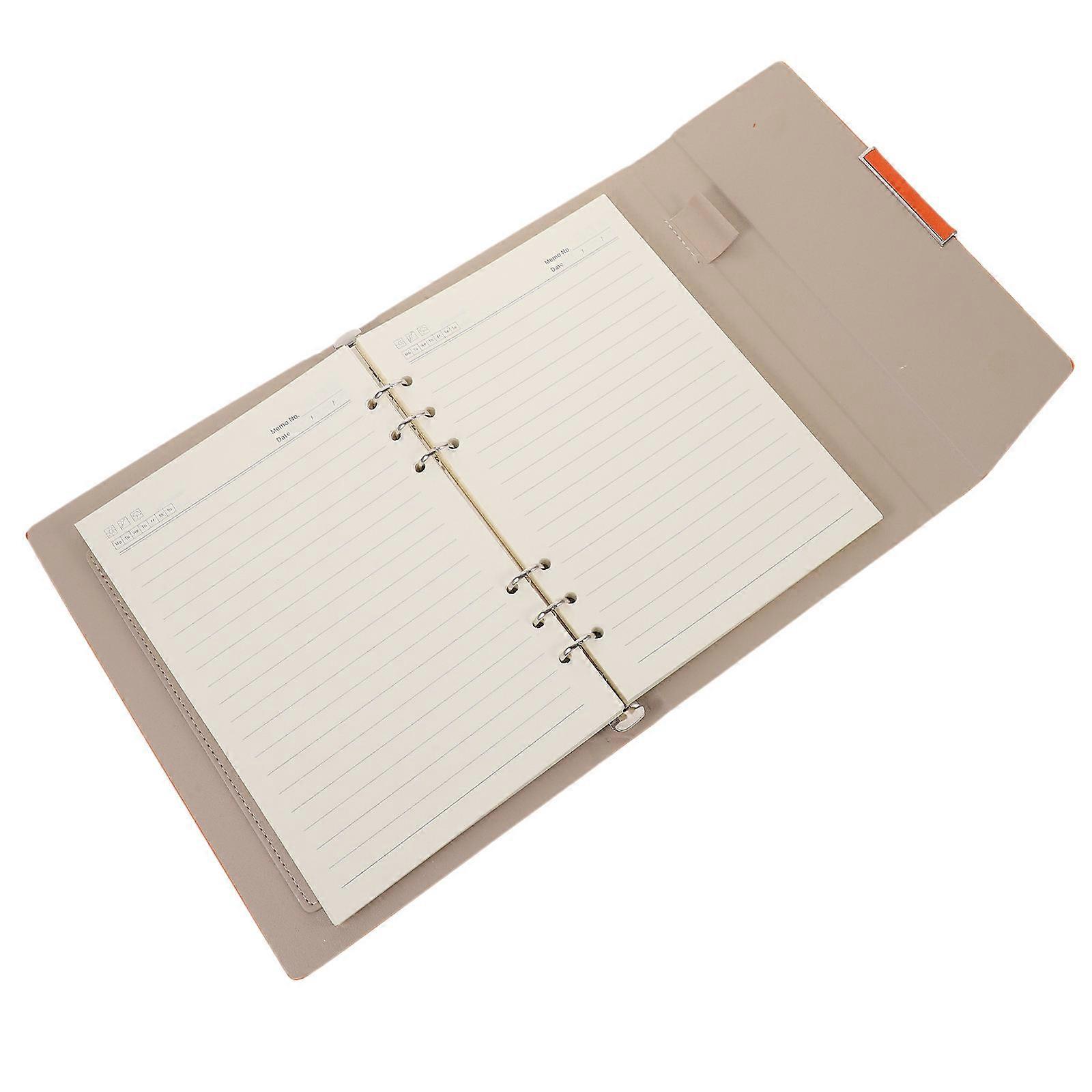 Office Schedule Planner Notepad for Daily Planning 4Pcs Set in Orange