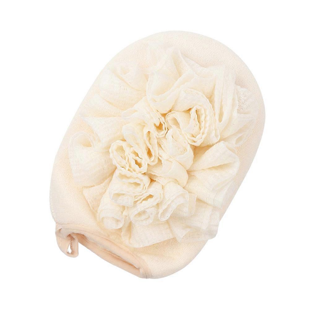 Bath Ball Bath Sponge for Exfoliating Use 1Pcs Beige Shower Accessory