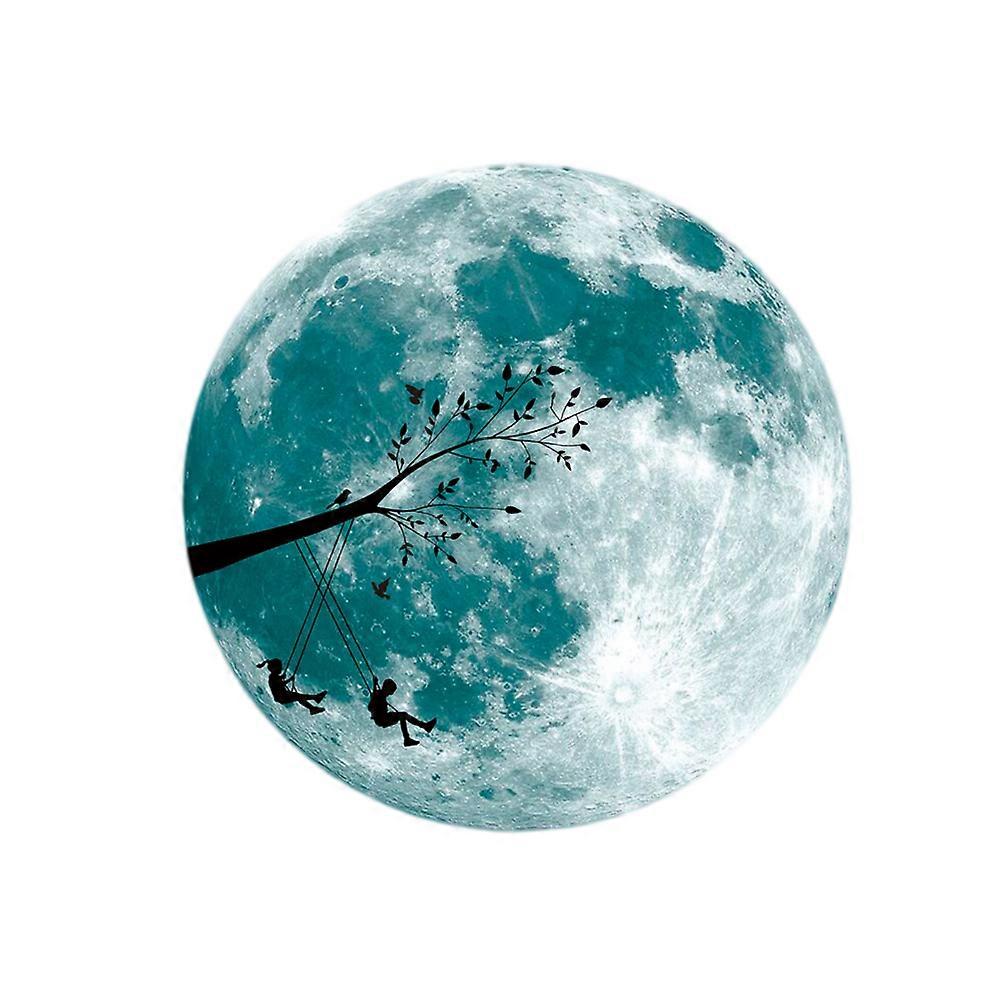 Tree Wall Sticker Creative for Decoration Use 3Pcs with Kids Print