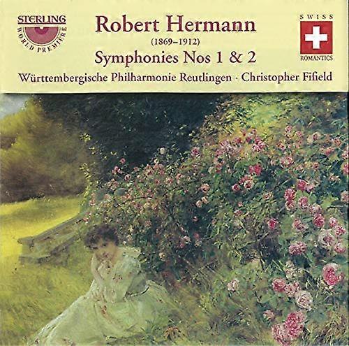 Hermann / Wurttembergische Phi - Robert Hermann: Symphony Nos. 1 & 2 [CD]