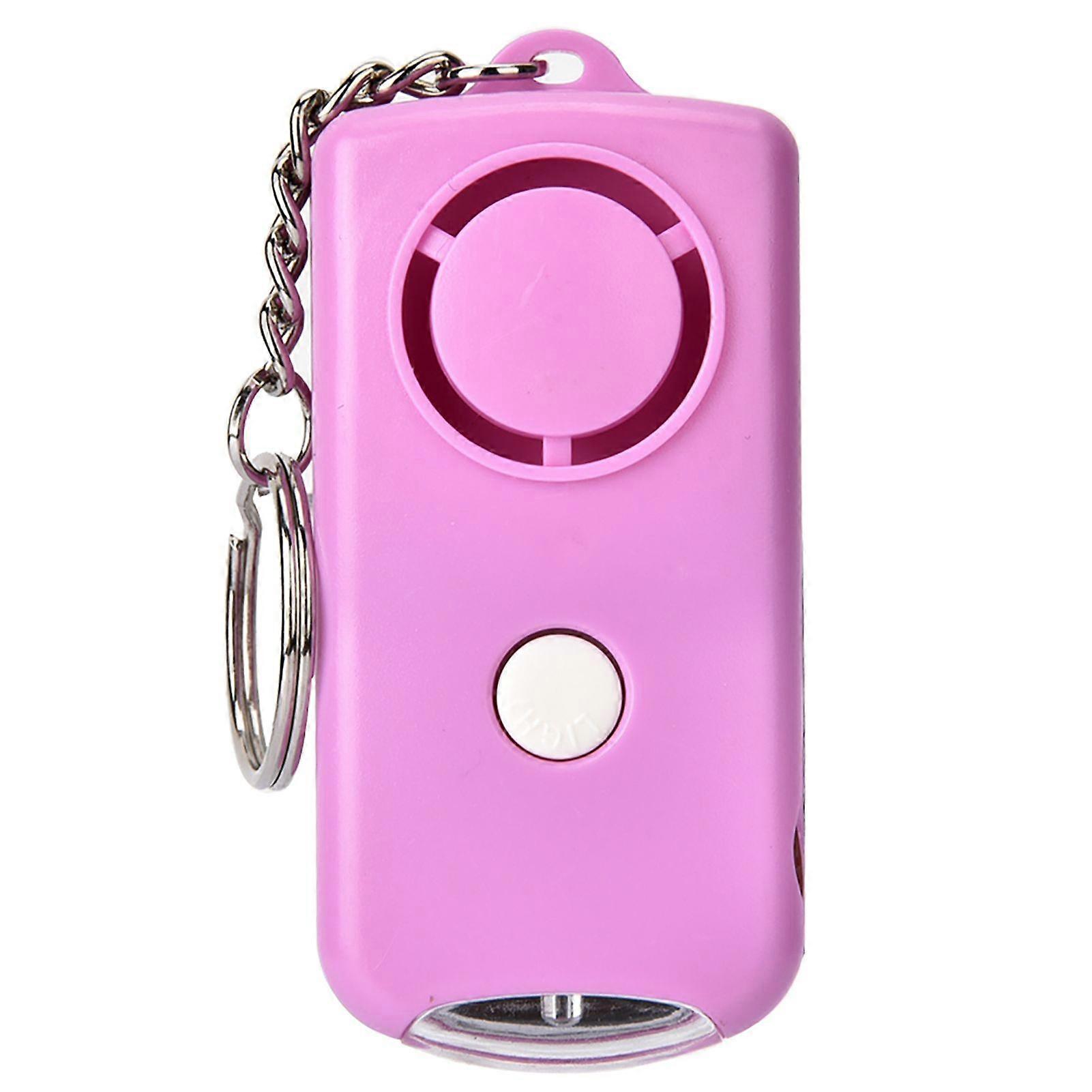 120db Elderly Girl Child Personal Security Alarm Self Defense Alarm Keychain with LED Light