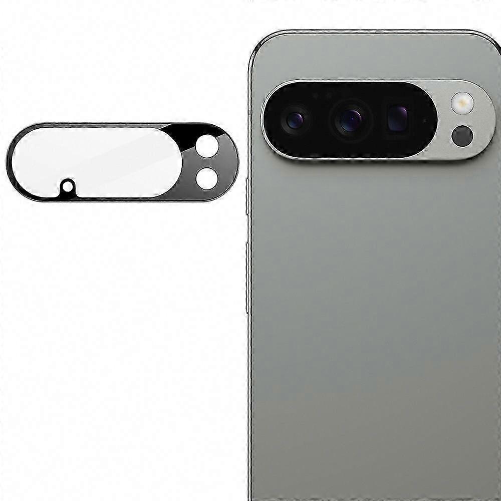 Google Pixel 10 Pro Tempered Glass Camera Lens Protector - Black