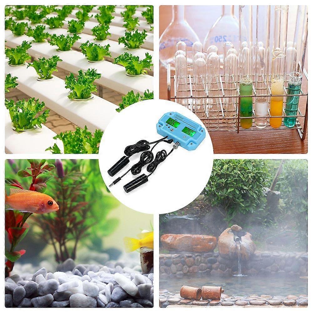 Professional 3 in 1 pH/TDS/TEMP Meter Water Detector Multi-parameter Digital LCD Tri-Meter Multi-function Water Quality Monitor Multiparameter Water Q