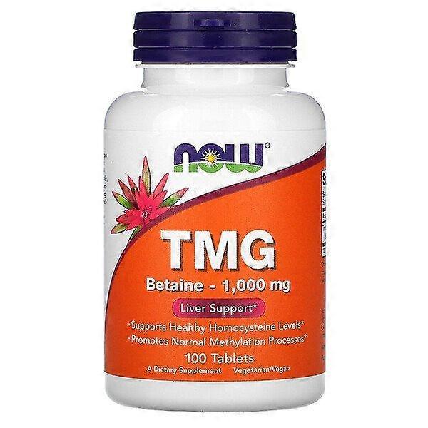 Now Foods, TMG, 1,000 mg, 100 Tablets