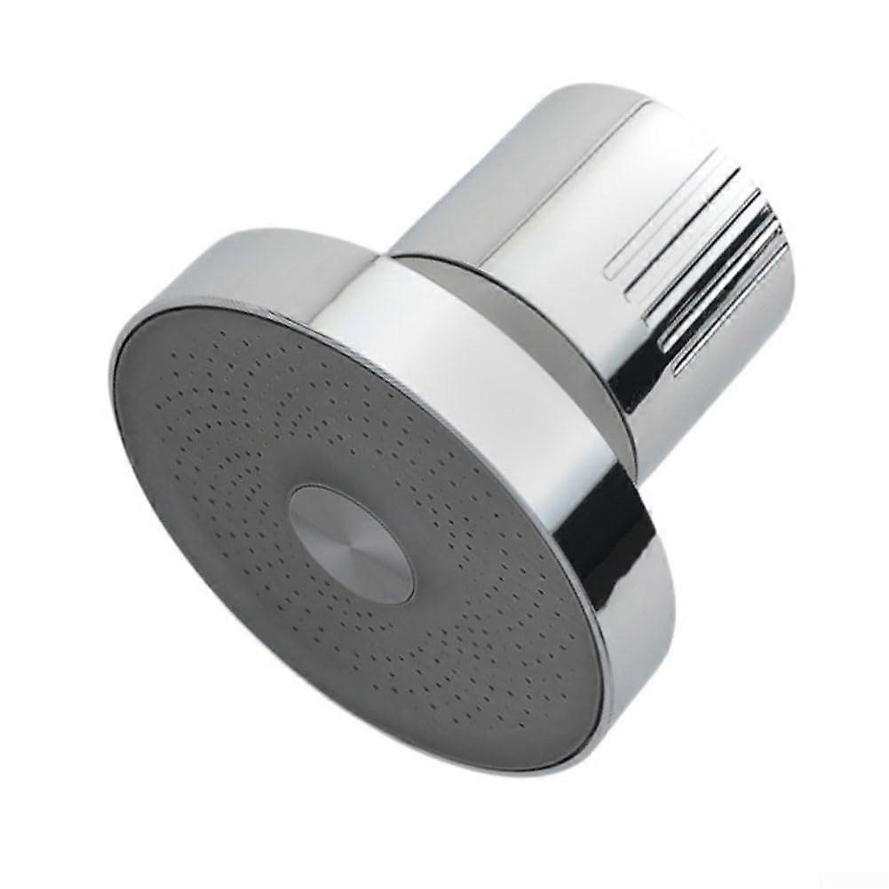 Shower Round Mineral Filter Shower Head Replaceable Filter Element  Sliver Shower Silver Finish