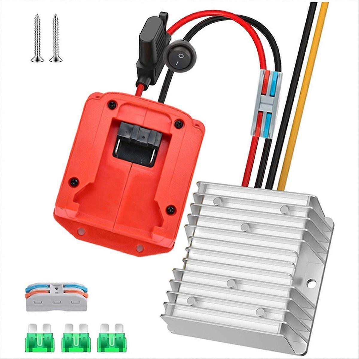 18V to 12V Step-Down Converter With Fuse
18V to 12V Buck Converter With Fuse