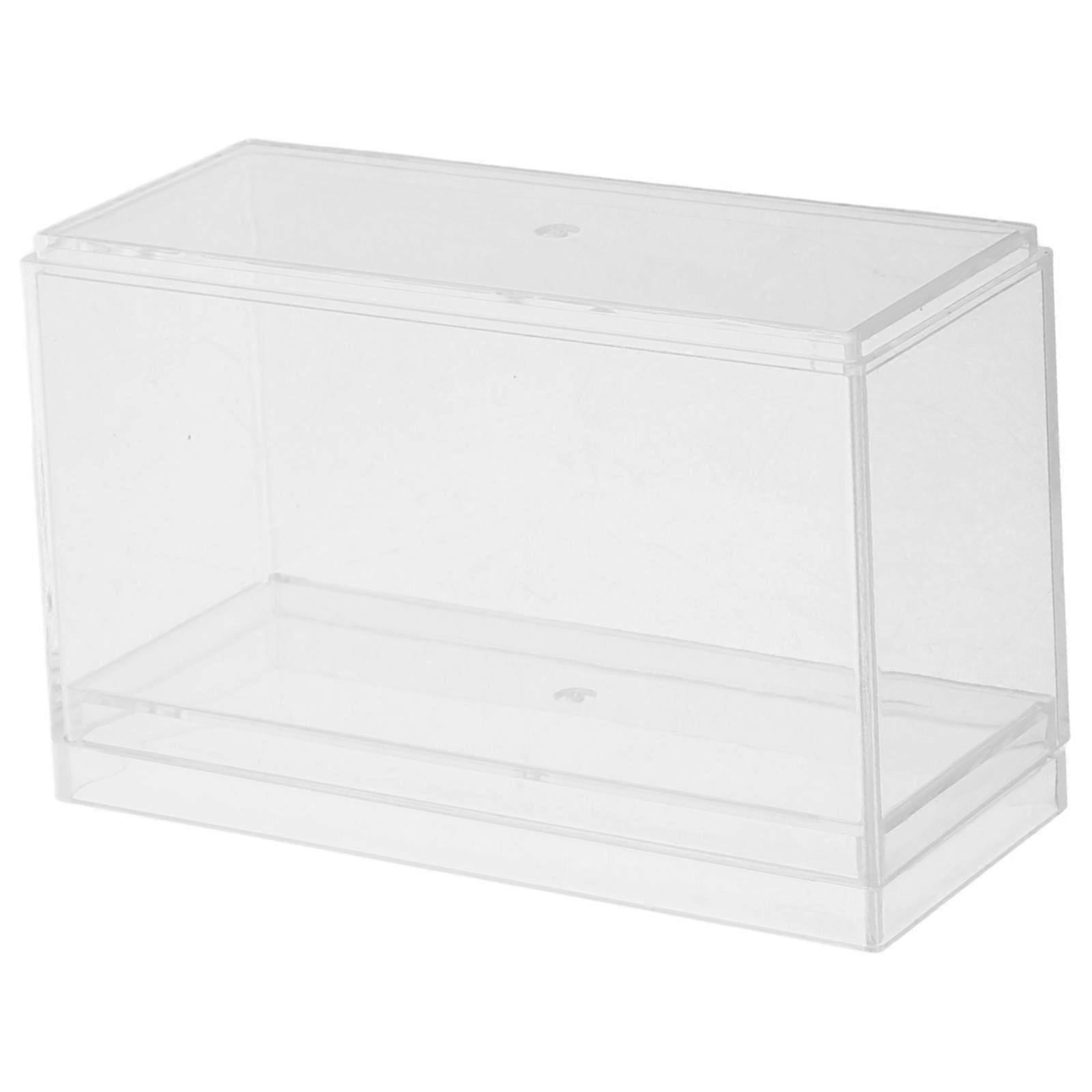Clear Acrylic Display Case for Model Cars with 5Pcs Protection Set