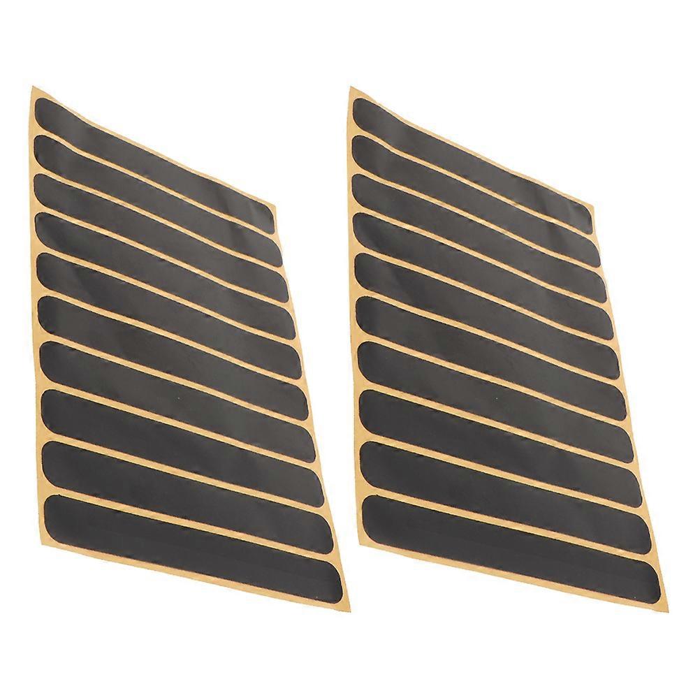 Motorcycle Stickers Reflective Stickers for Decoration 4 Sheets