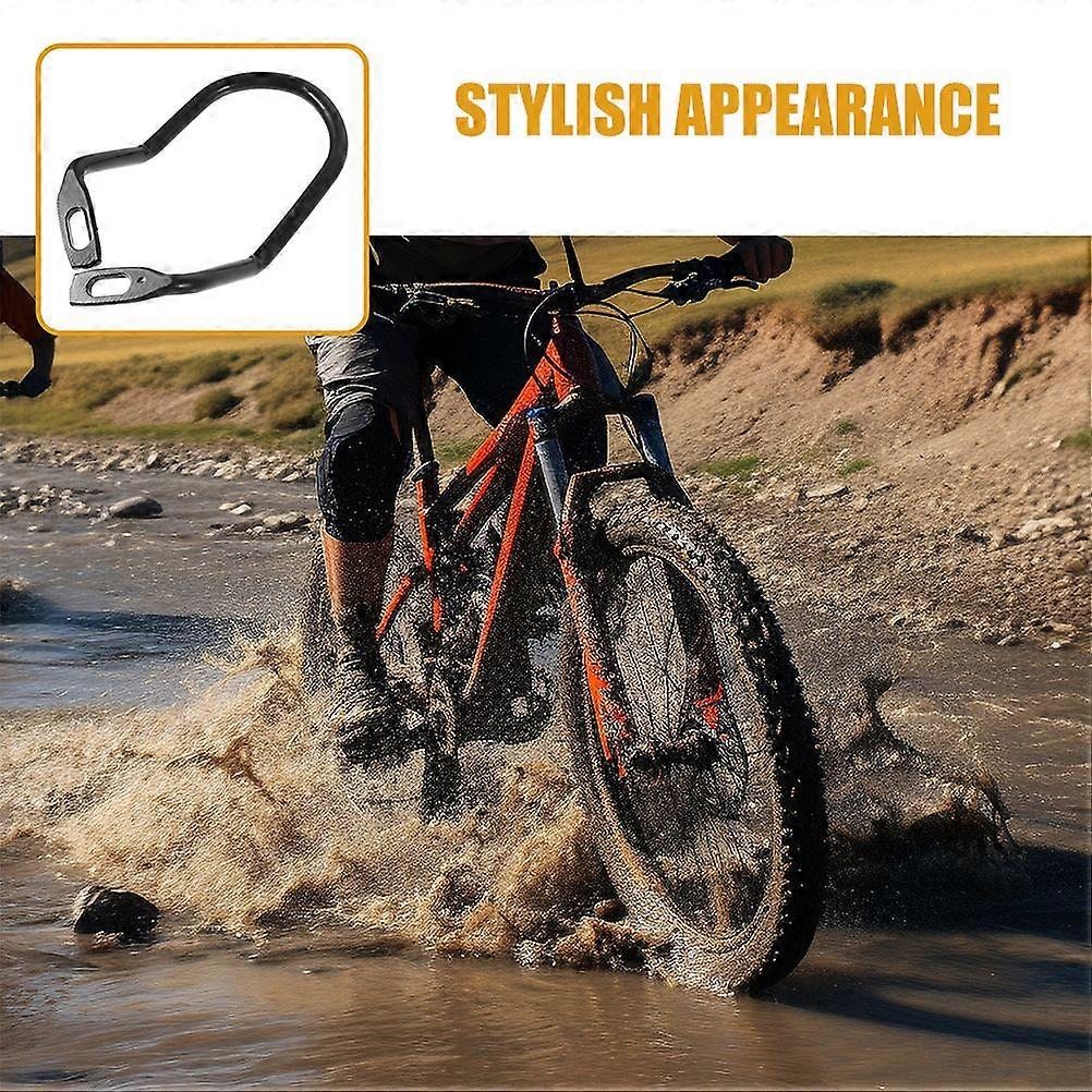 2pcs Bicycle Rear Derailleur Guard Rack Protector Universal Bicycle Rear Shifter Chain Guard Rear Dial Protector Easy Installation For Mountain Foldin