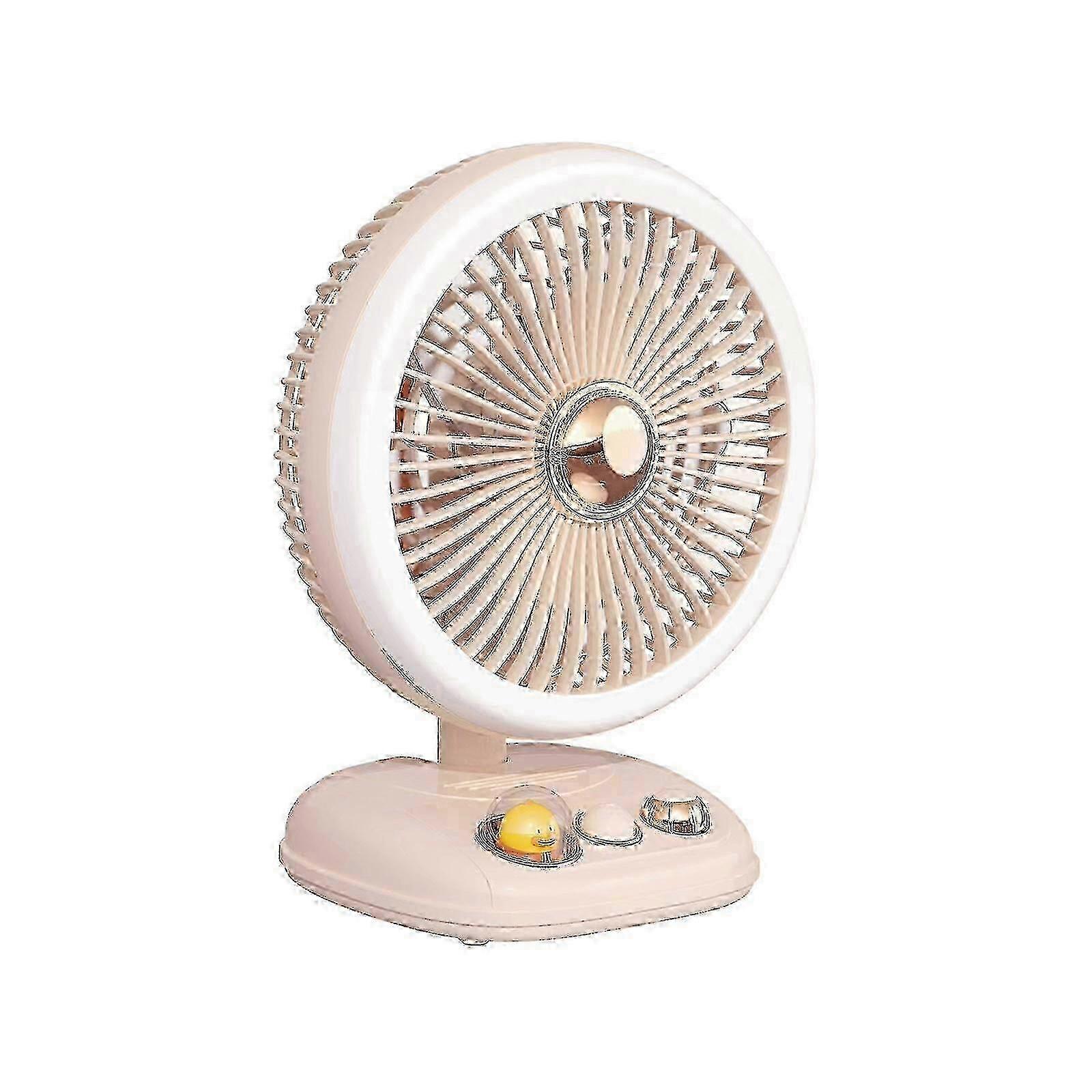 New Mini Portable Head Small Fan Desktop Usb Home Dormitory 2025