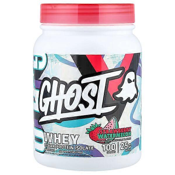 Ghost, Whey, Clear Protein Isolate, Strawberry Watermelon, 1.57 lb (710 g)