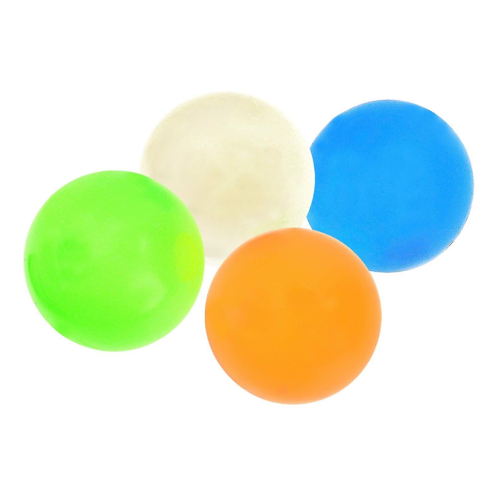 4pcs Gobles Fidget Sticky Balls For Ceiling Cheap That Gets Stuck On The Roof Assorted Colors