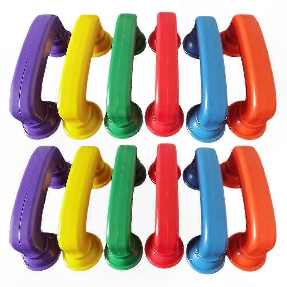 12-Pack Eonal Whisper Phone Toy in Assorted Colors for Kids Learning Activities