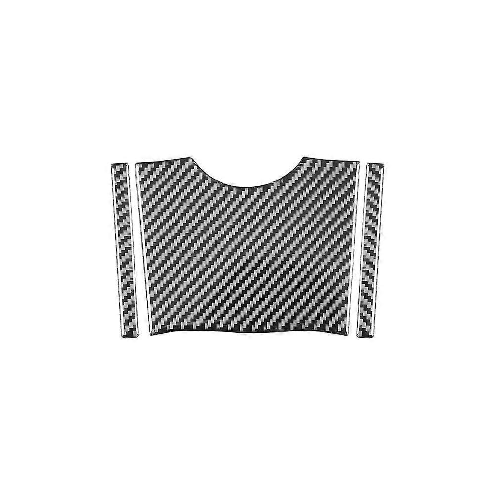 Kolfiber Center Console Askkopp Förvaringslåda Panel Trim för Mini