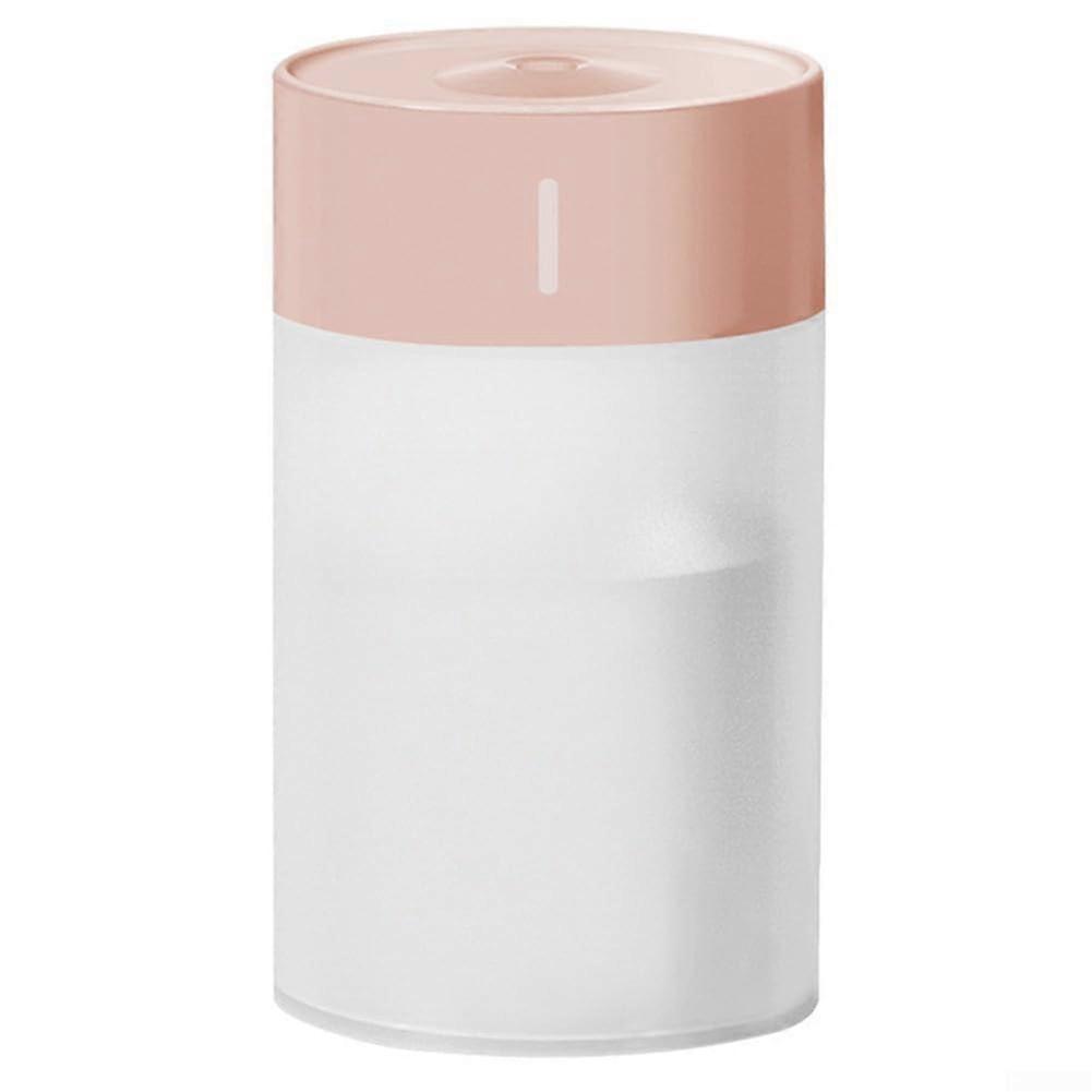 260ml Mini Air Humidifier With Aroma Oil Diffuser And Colorful Night Light USB Powered Cool Mist Sprayer Pink