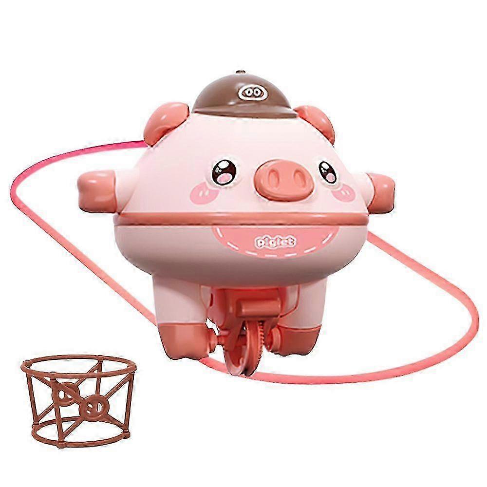Cute Balanced Pig Toys Tightrope Walking Tumbler Piglet Unicycle Toy -Fingertip Gyroscope Balance Robot