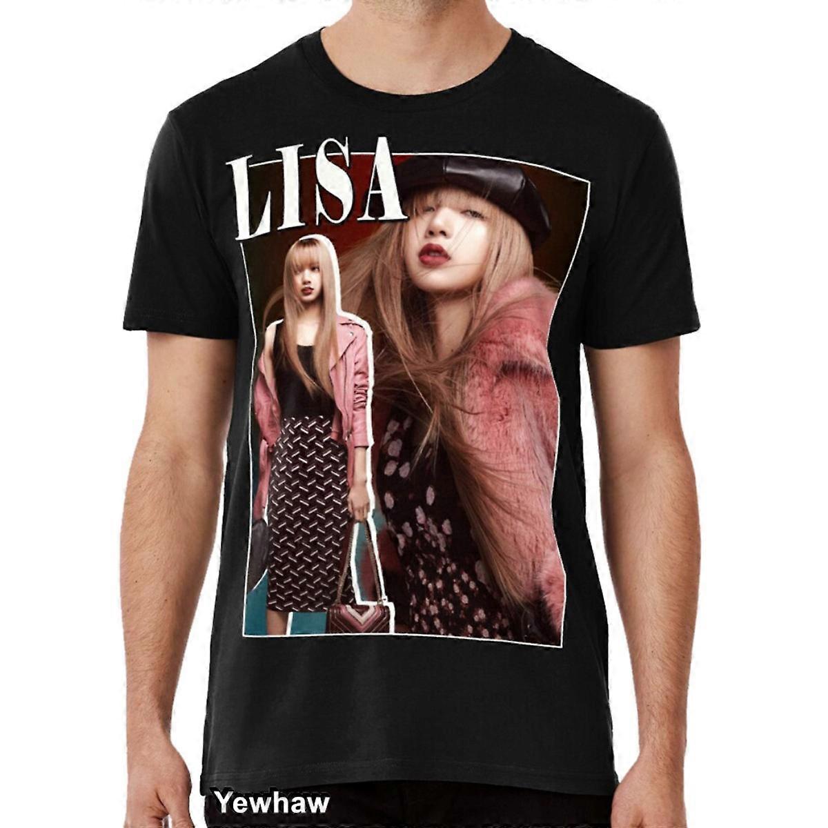 Lisa Blackpink Camiseta Vintage