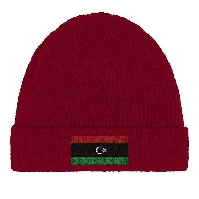 Libya Flag Cap in Red