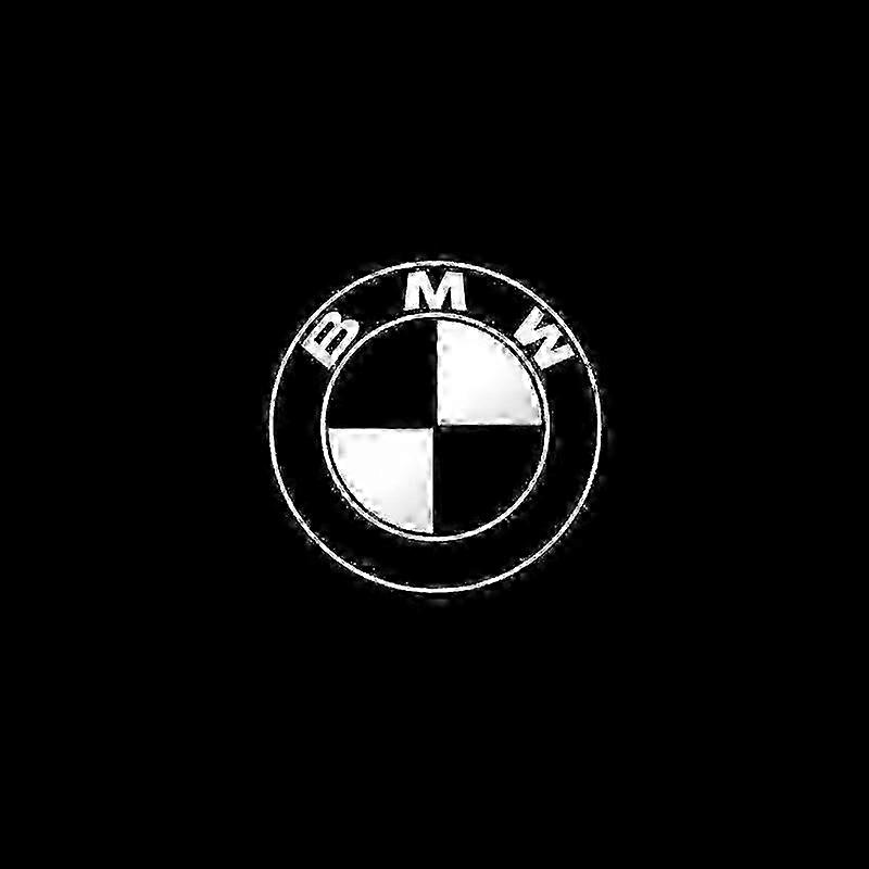 2 Pieces Led Car Door Welcome Puddle Lights Compatible With Bmw, Ambient Light Available In A Variety Of Patterns