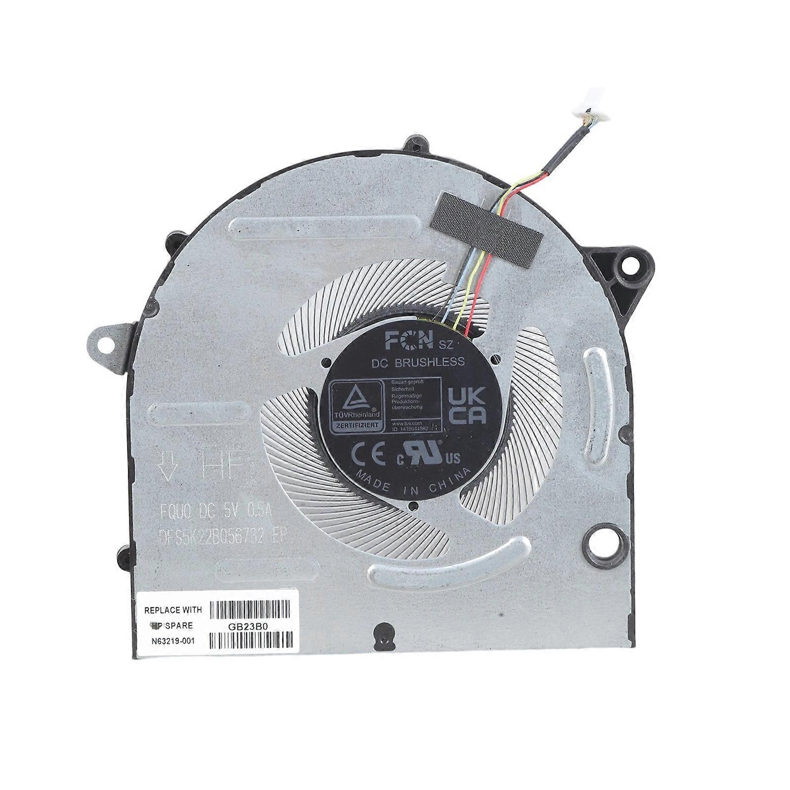 Replacement CPU Cooling Fan Heatsink Laptop Graphics Card Cooling Fan For 16-AB 5V Laptop Notebook Heatsink Accessories Multicolor