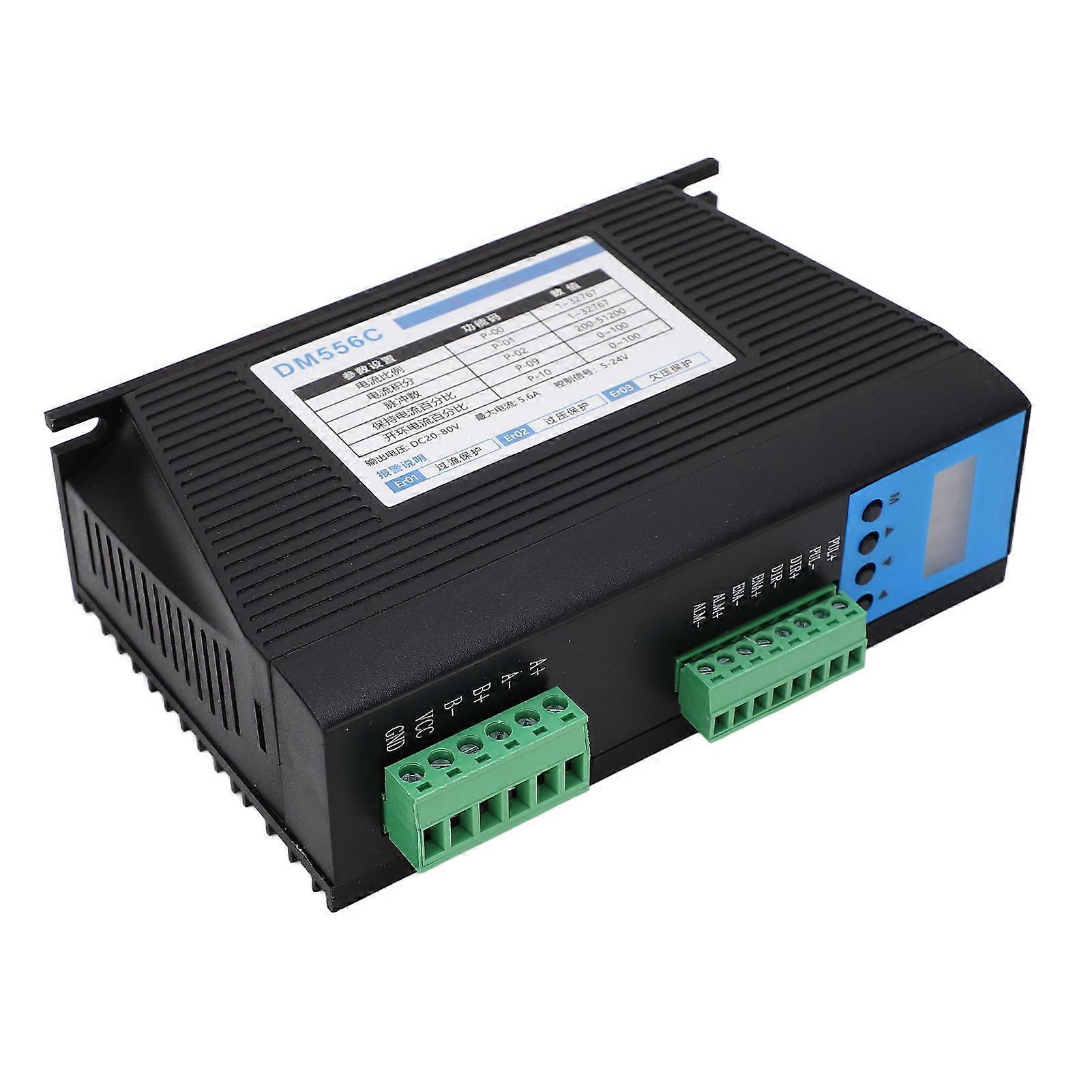 Stepper Motor Driver Digital Display Micro Control 4 Digit LED Tube Stepper Motor Controller DC 18‑80V