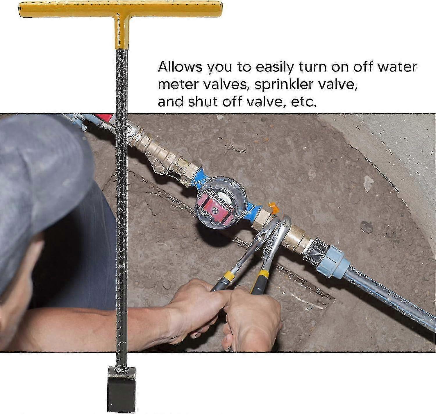 Multifunction Water Valve Key Tool for Maintenance Work