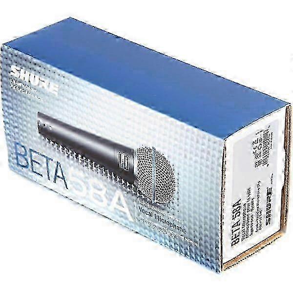 2025 Shure BETA58A Mikrofon Sångmikrofon Trådbunden Mikrofon NY
