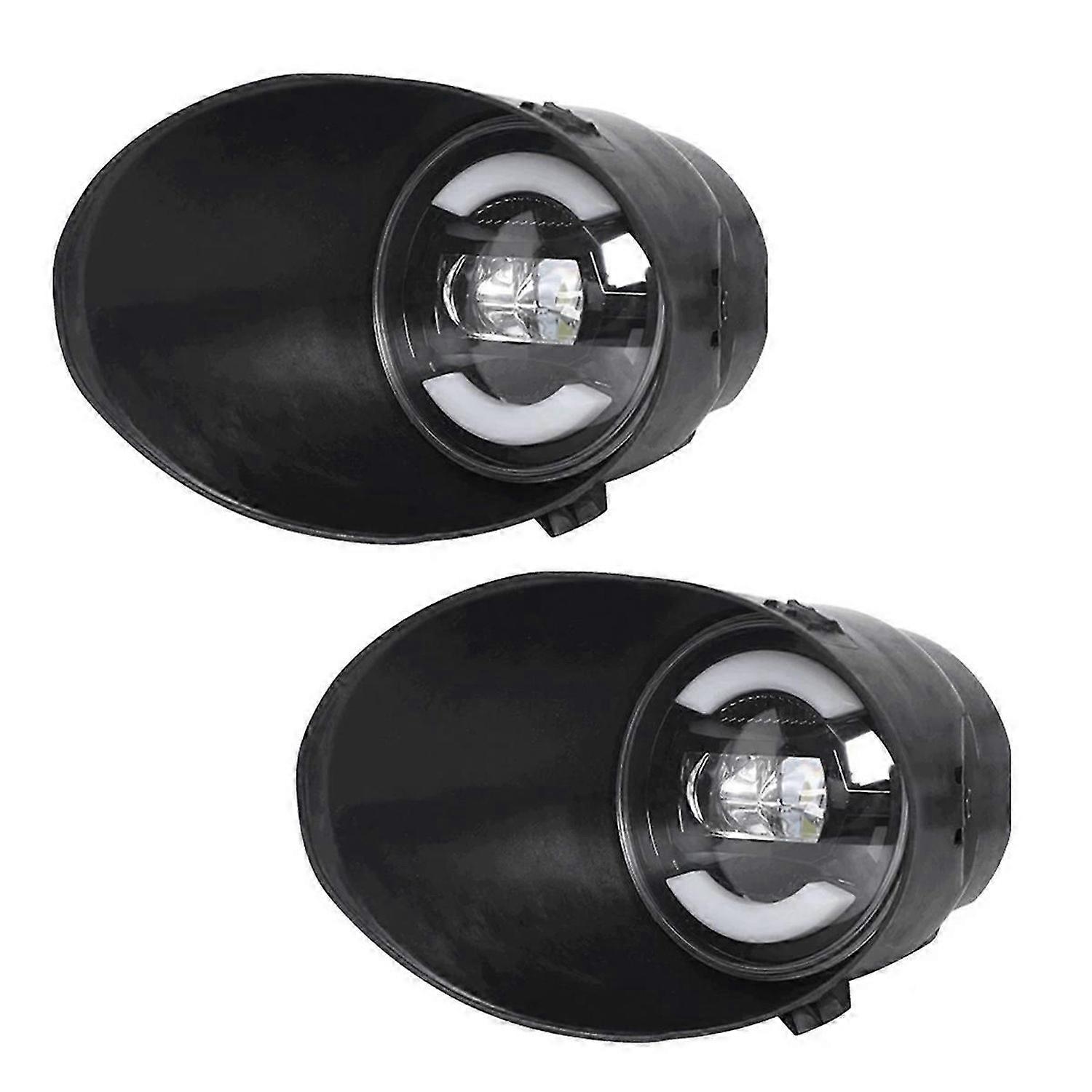 Newest 45w LED Fog Lights with Hole DRL for Toyota Tundra 2007-2013 Sequoia 08-11 Driving Lamps Asse