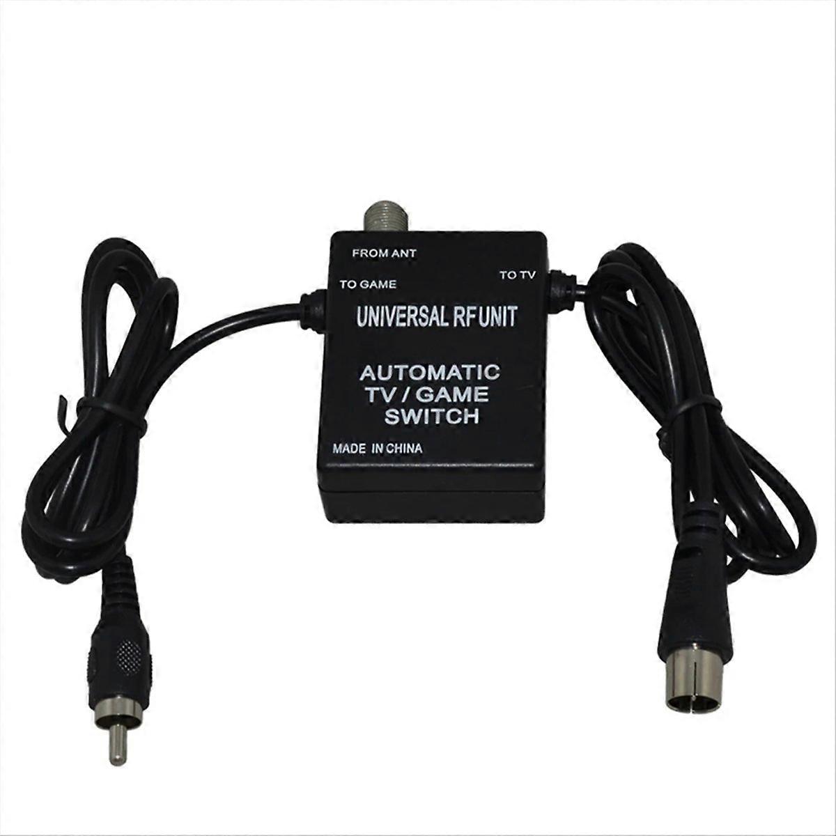 3 in 1 RF Unit Adapter Cable Automatic TV Game Switch for 