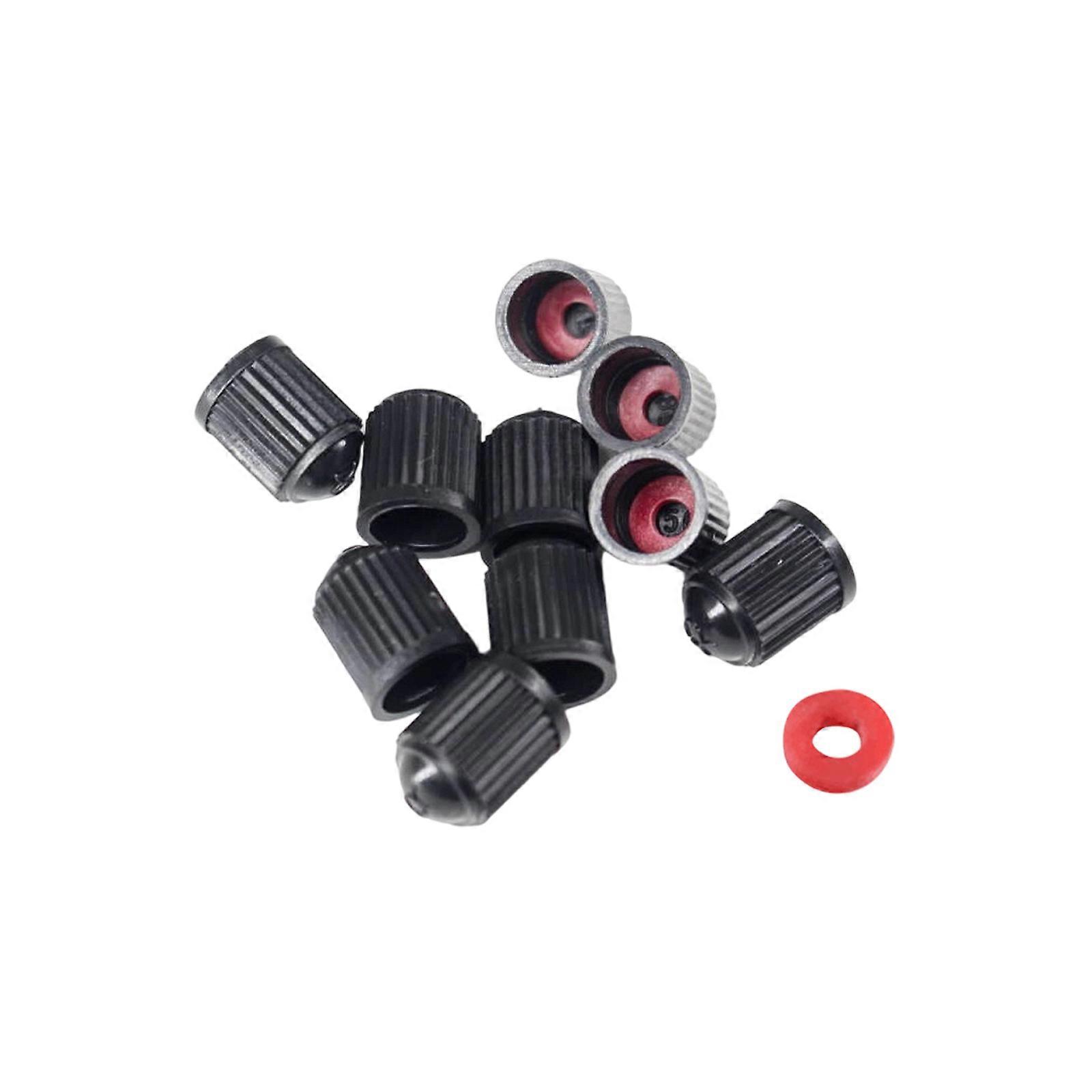 Multiple Vehicle Available Valves Caps Secure Seal Washers Rustproof Construction Easy Twist On Installation Multicolor