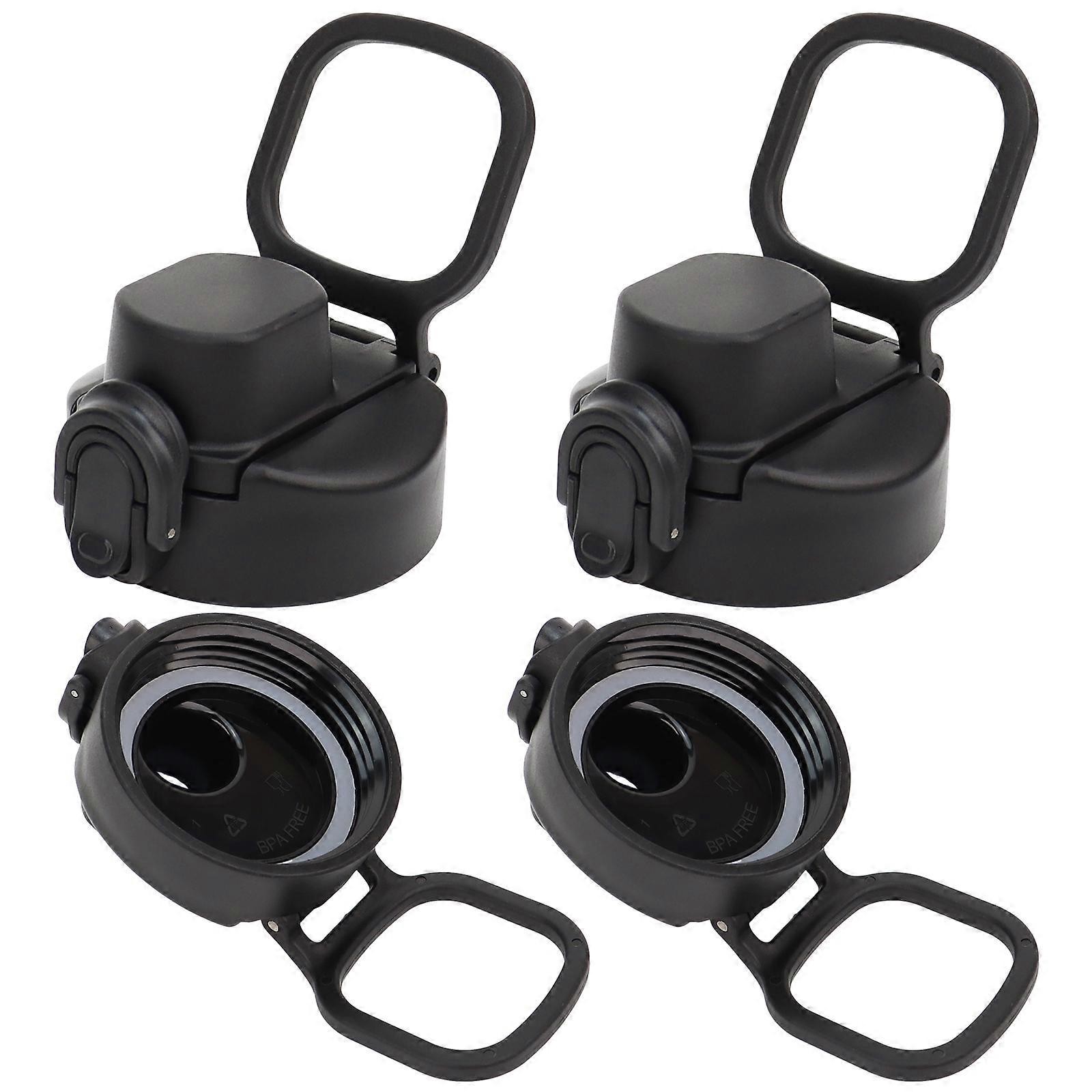 Sports Hydrations Bottles Replacement Top With Direct Flows Spouts Ergonomic Handle For Wide Mouthes Container Multicolor