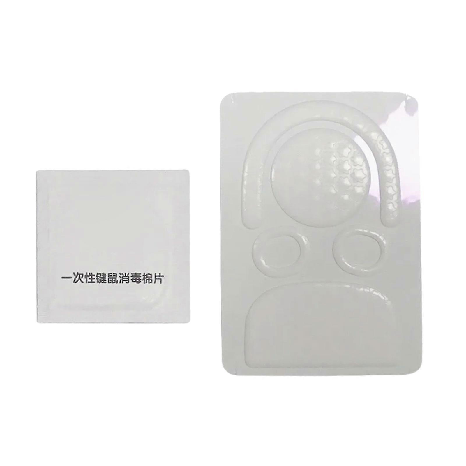 1Set Esportstiger SNOW Series Mouse Skates for GProX Superlight2 Mouse Feet Pad Glides Curveds Feet Multicolor