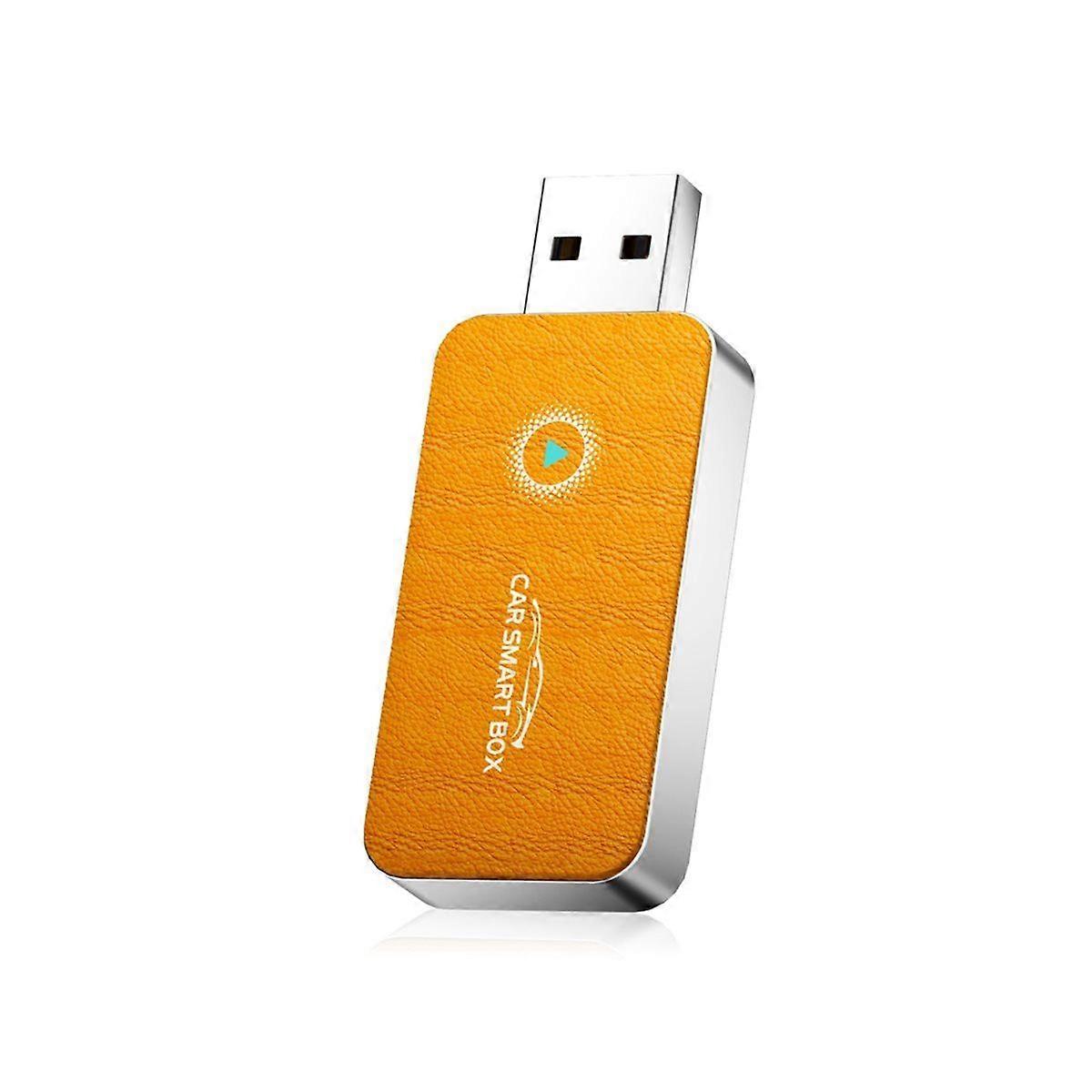 2-in-1 Wireless CarPlay & Android Auto Adapter Plug & Play CarPlay Dongle Converts Wired to Wireless