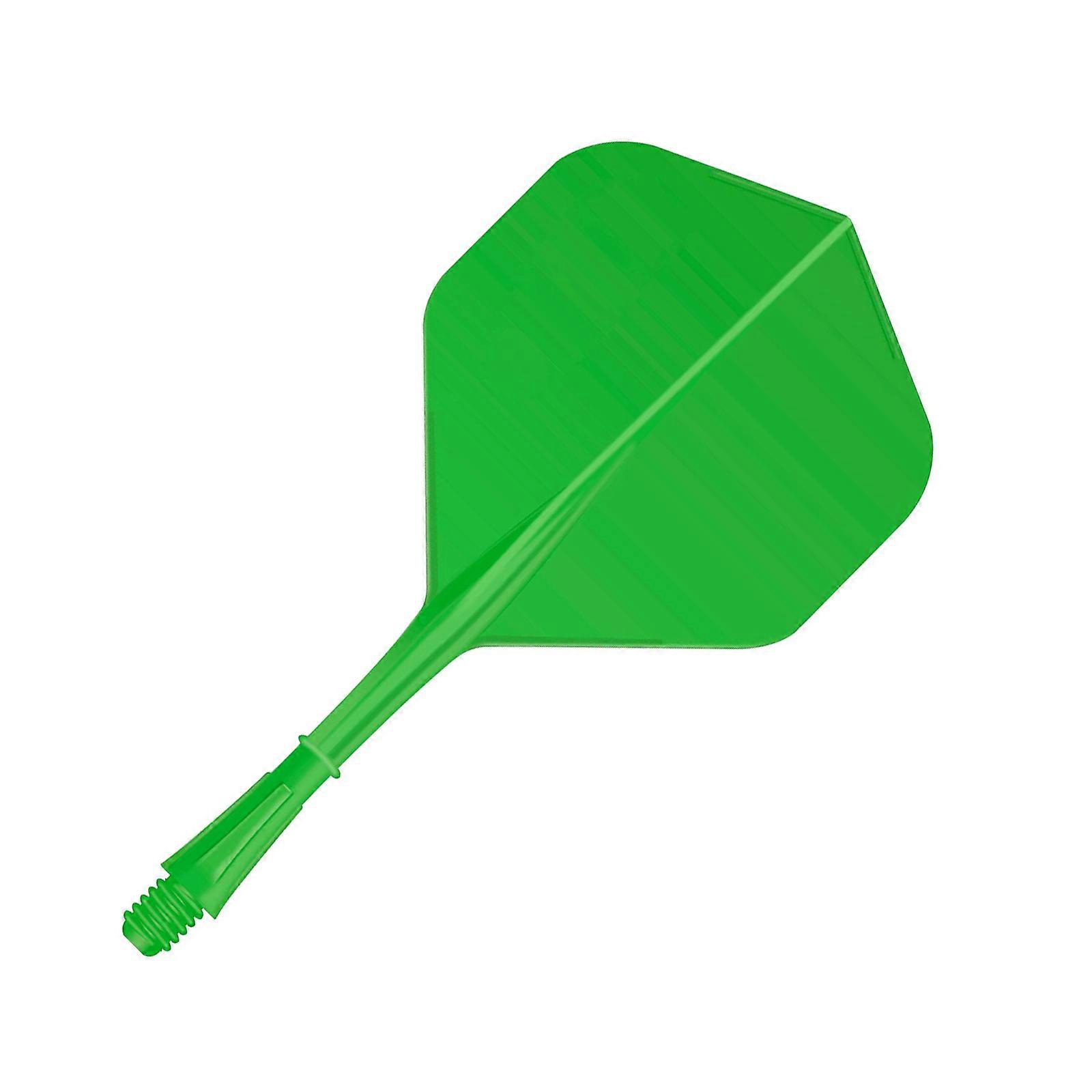 Dart Shafts and Flights, Dart Shaft and Flights Dart Shafts and Flights Combo for 2BA Dart Barrels with Thread Diameter  Green