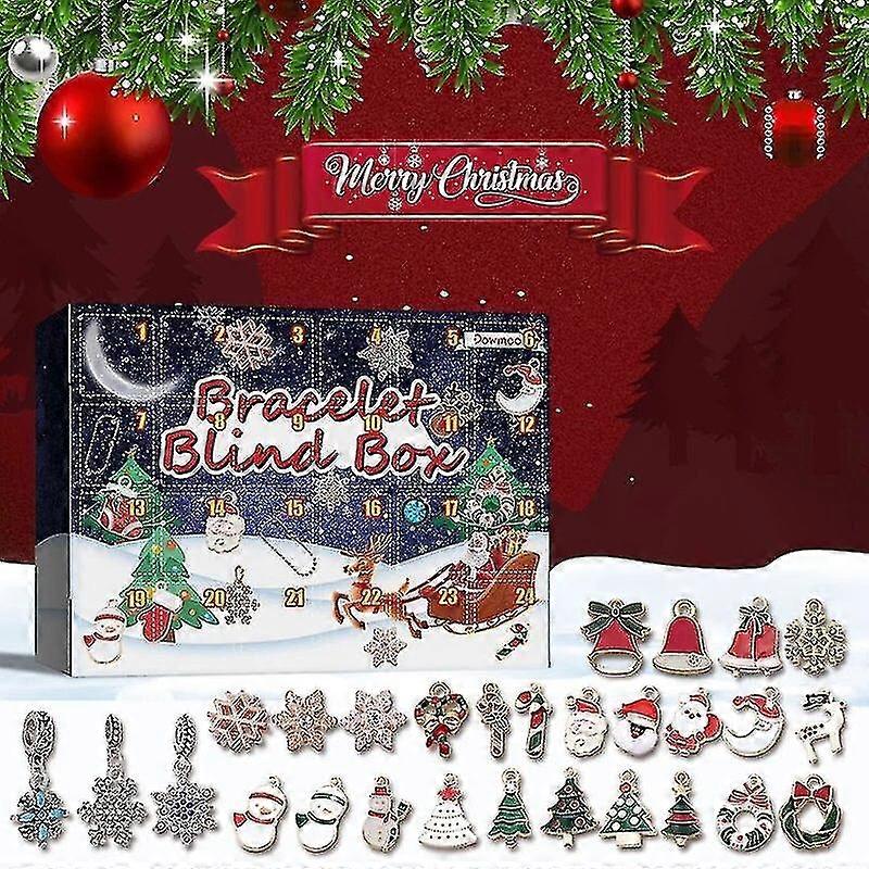 Christmas Advent Calendar for 24 Days Countdown with Gift Box