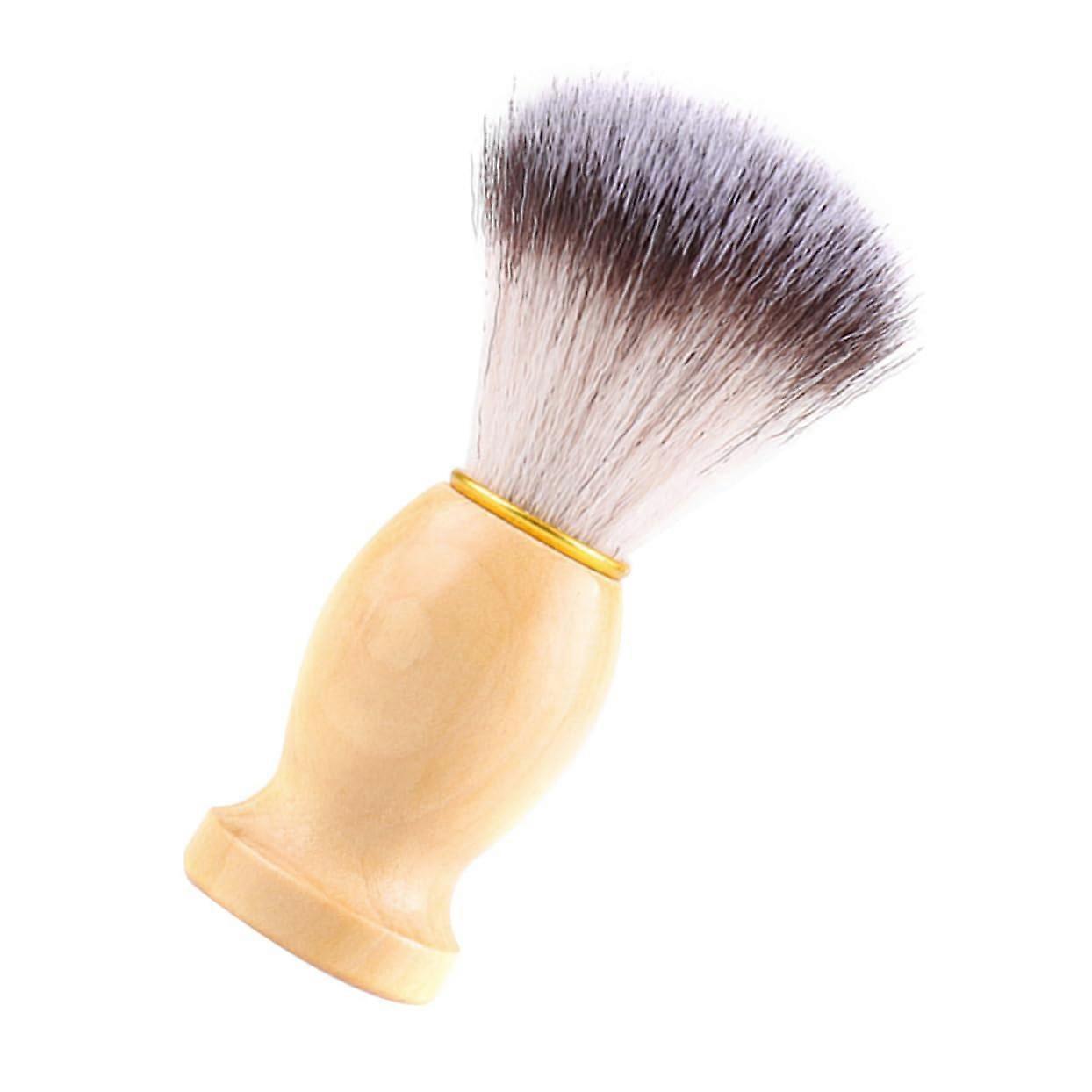 Shaving Brush for Men Portable Beard and Mustache Grooming Tool Easy to Clean Gift