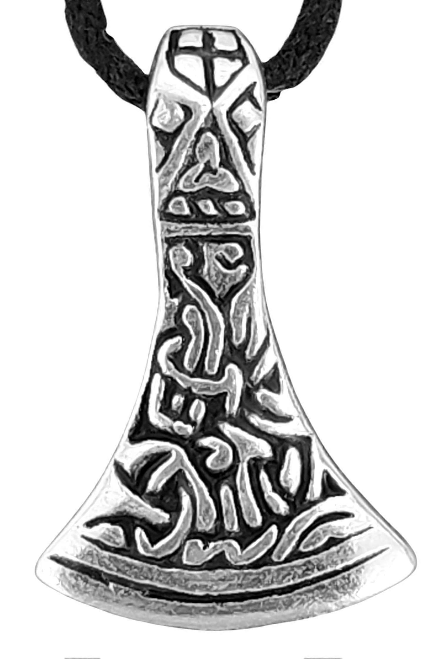 Pendentif 43 Hache - Argent