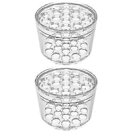 Multi-hole Grid Insert for Vases - 2-Piece Spiral Flower Arranger