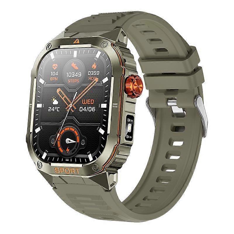 D16 Smartwatch Bluetooth 5.3 Fitness Tracker with Heart Rate, SpO, Sleep & Multi-Language Support