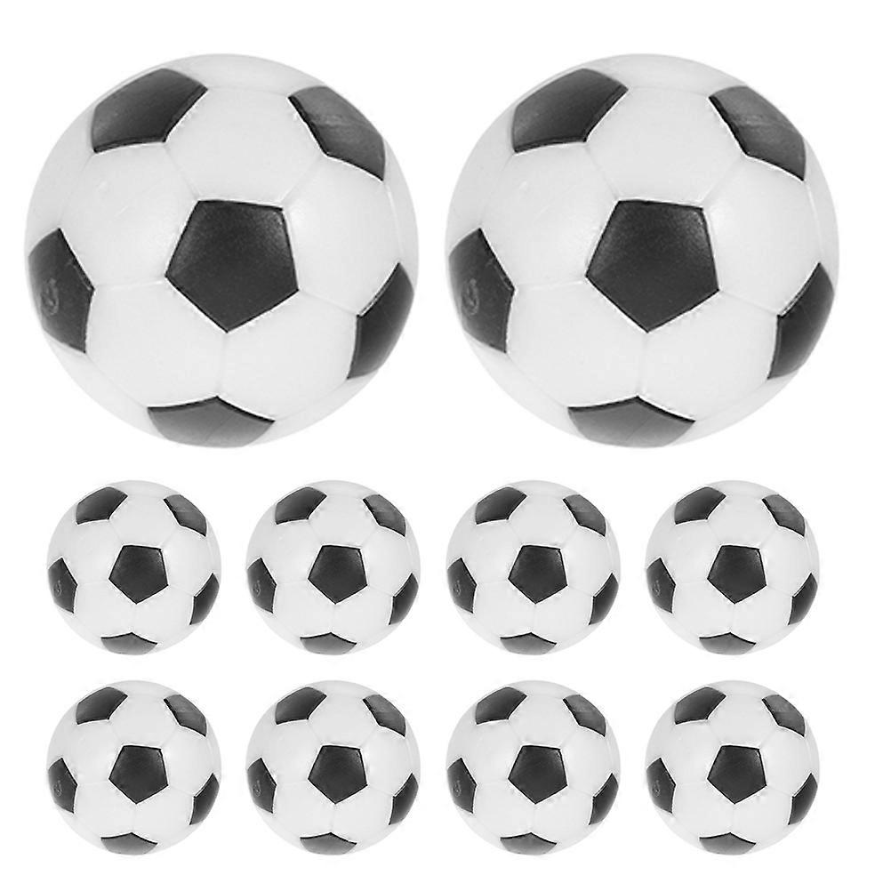 10 Pcs Foosball Table Replacement Balls Round Plastic for Casual Play Easy Replacement