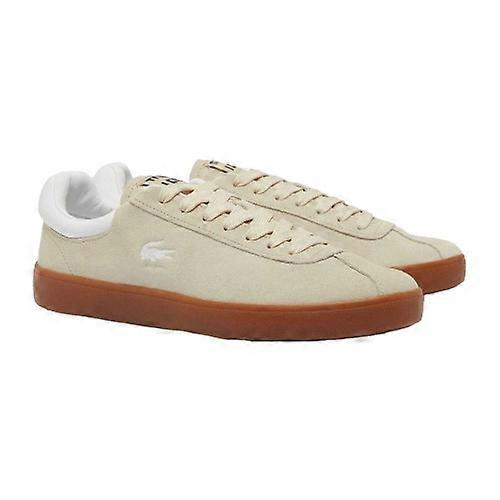 Lacoste Mens Baseshot Suede Trainers
