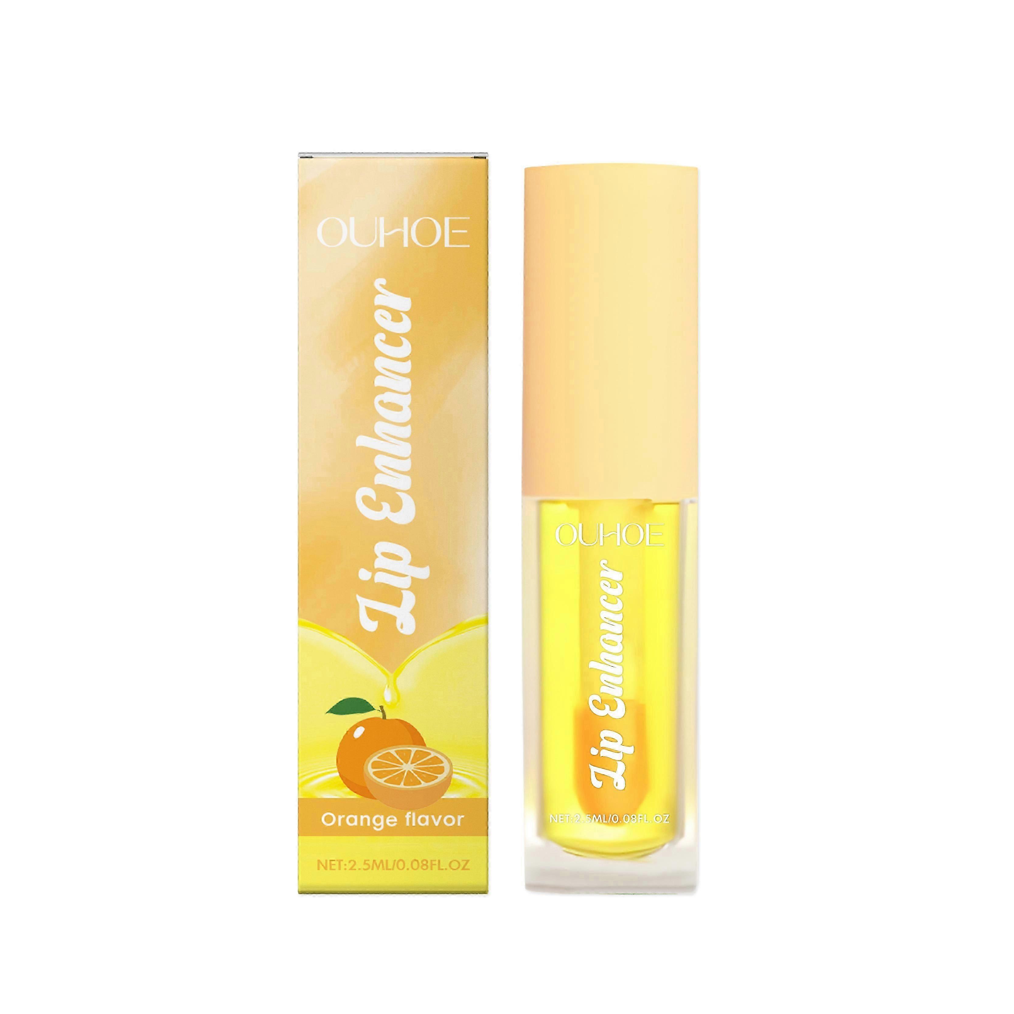 Orange Lip Oil - Moisturizing Essence for Dry