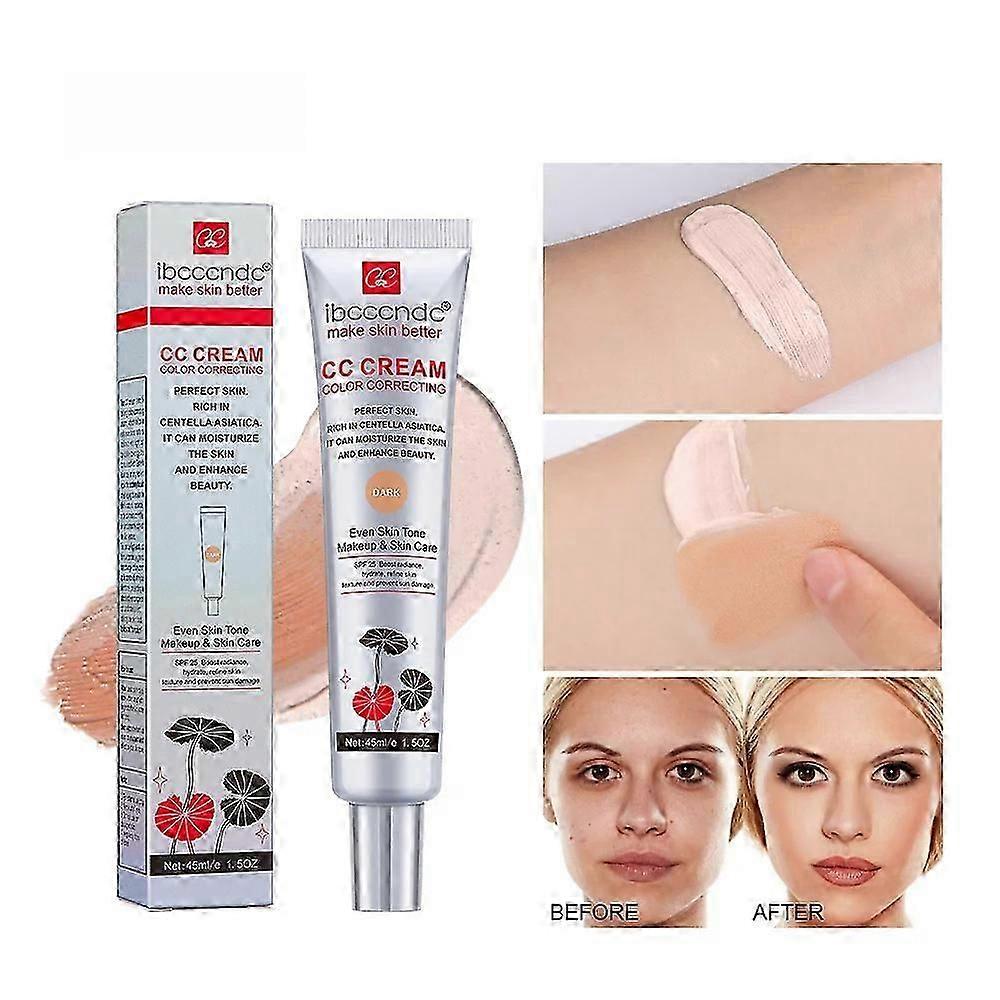 CC Cream,Color Correcting,Lightweight,Natural Finish,SPF 50,Waterproof & Anti-Sweat,Coverage Long Lasting,Hydrating