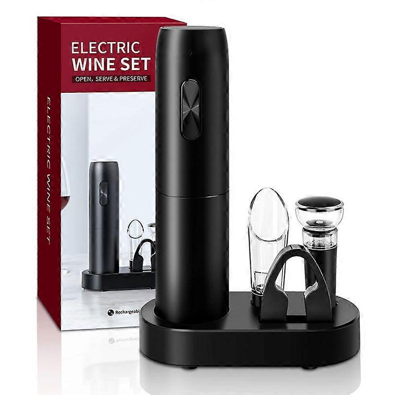 Electric Wine Opener with Charging Base Corkscrew for Kitchen Party
